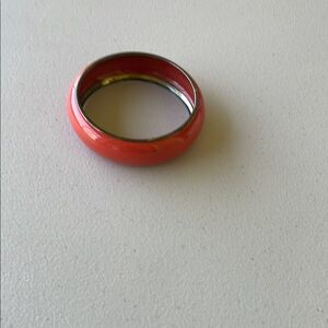 Chic Orange Bangle Bracelet